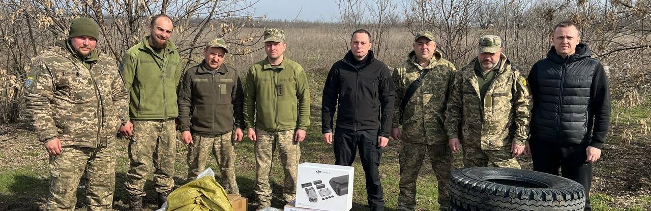 Мер Кам`янського побував у хлопців з батальону ТРО