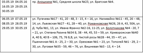 Где и когда в Каменском отключат электроэнергию: график пла..., фото-2 Где и когда в Каменском отключат электроэнергию: график плановых ремонтных работ в мае, фото-2