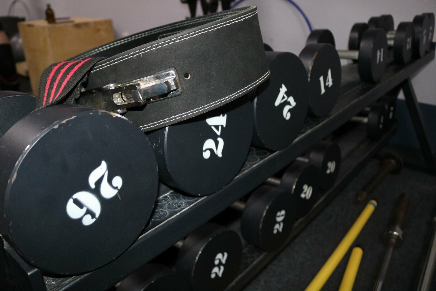 Кейс спортсмен готовится