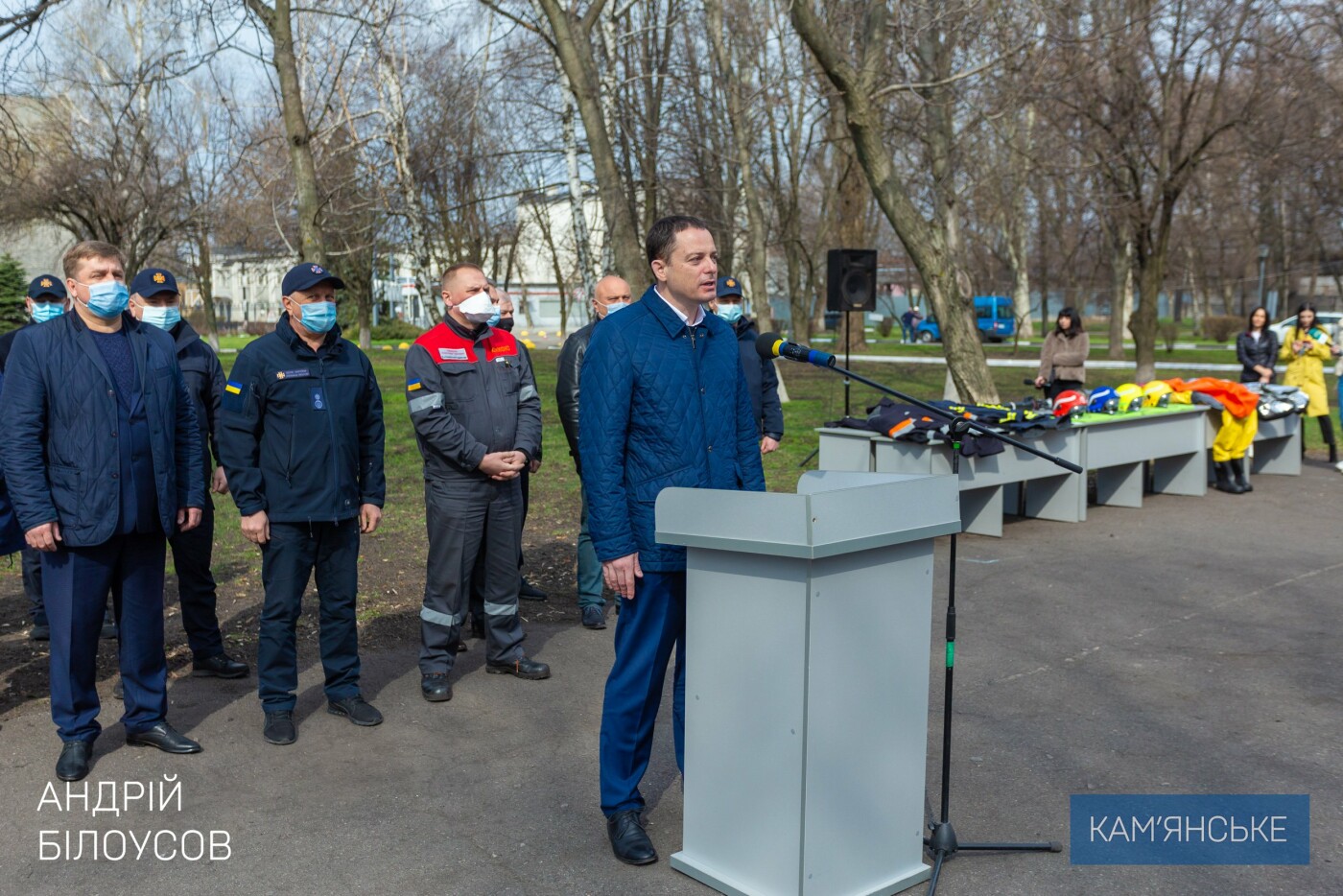 В Каменском поздравили работников пожарной охраны, фото-1