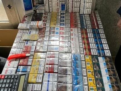 В Каменском и окрестностях полиция изъяла контрафактные сигареты