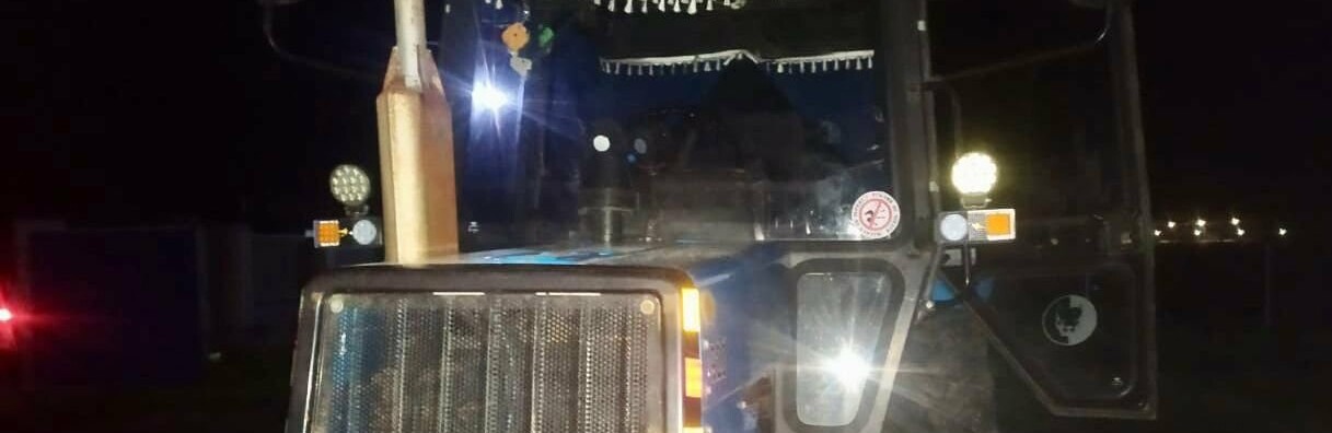 Под Каменским угнали трактор