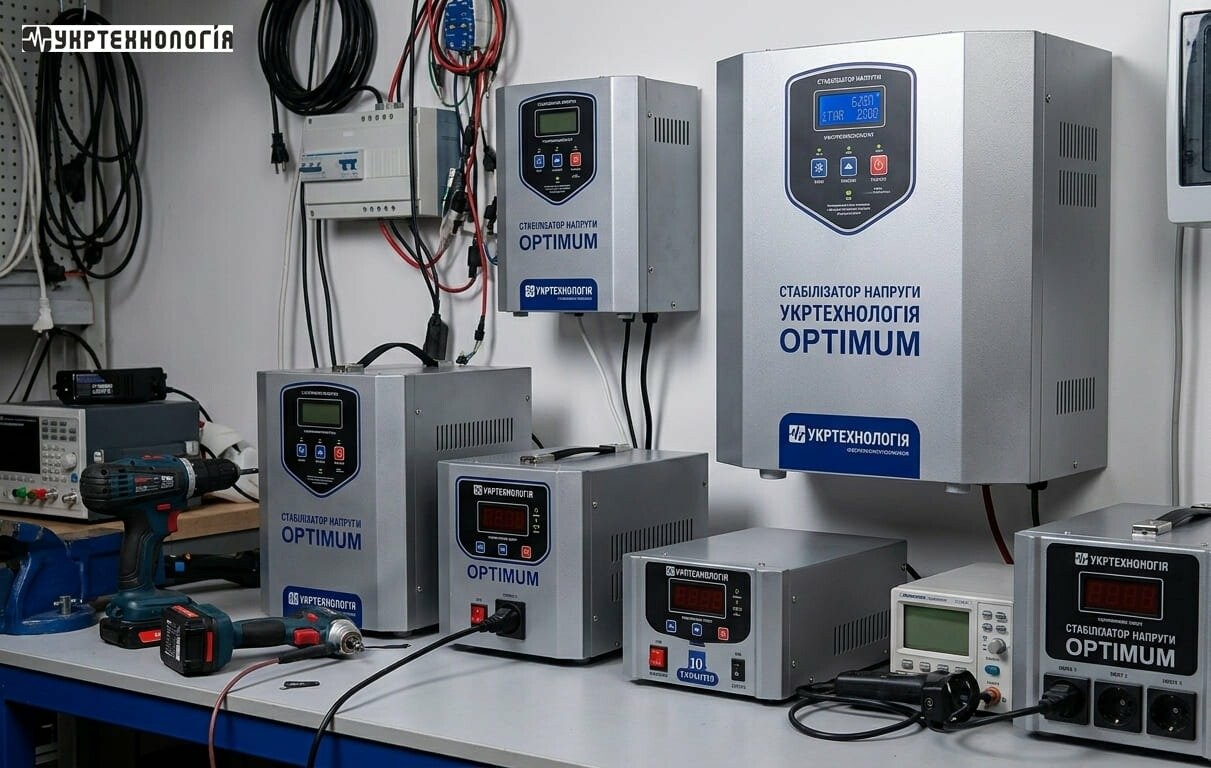 Стабілізатор Укртехнологія OPTIMUM: особливості серії Стабілізатор Укртехнологія OPTIMUM: особливості серії